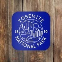 Yosemite National Park 1890 California Cute Gift Coaster thumb 0