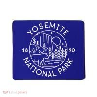 Yosemite National Park 1890 California Cute Gift Mousepad thumb 0