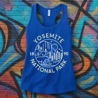 Yosemite National Park 1890 California Cute Gift Women's Tank Top thumb 3