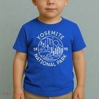 Yosemite National Park 1890 California Cute Gift Toddler T-Shirt thumb 2