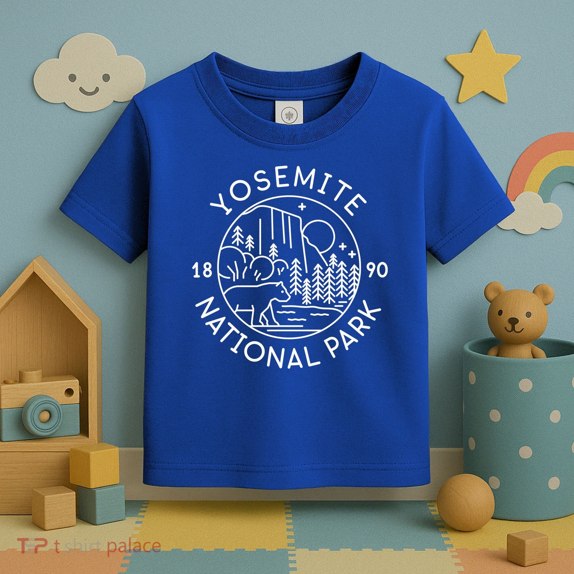 Yosemite National Park 1890 California Cute Gift Toddler T-Shirt