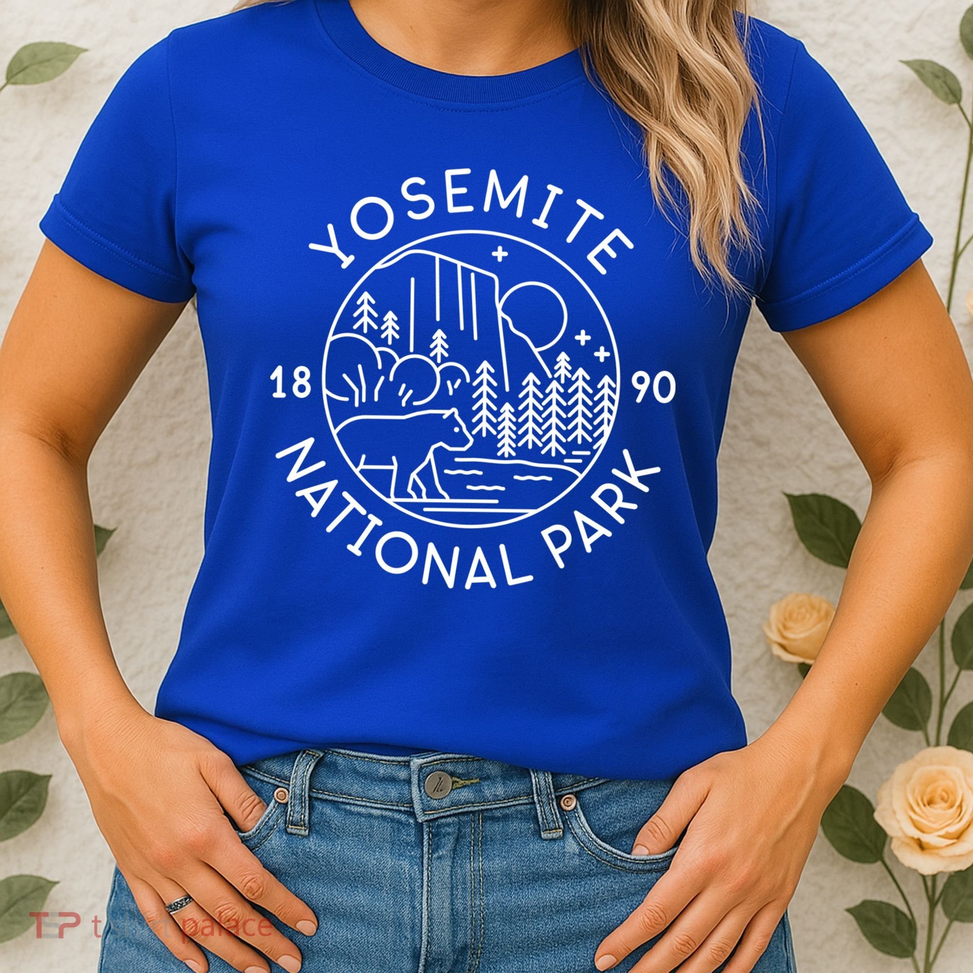 Yosemite National Park 1890 California Cute Gift Women's T-Shirt