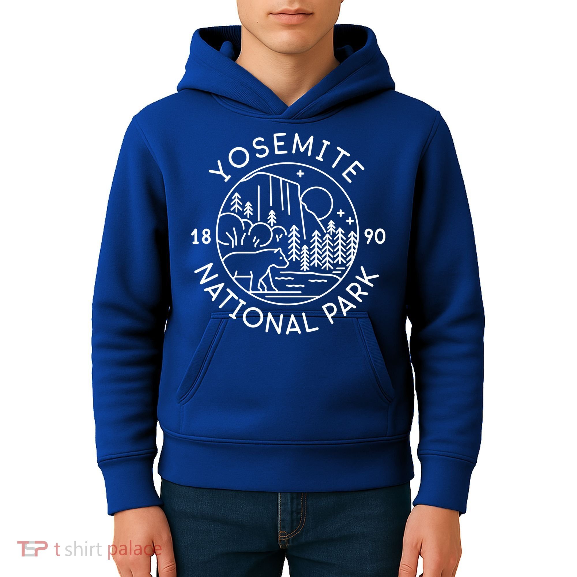 Yosemite National Park 1890 California Cute Gift Kids Hoodie