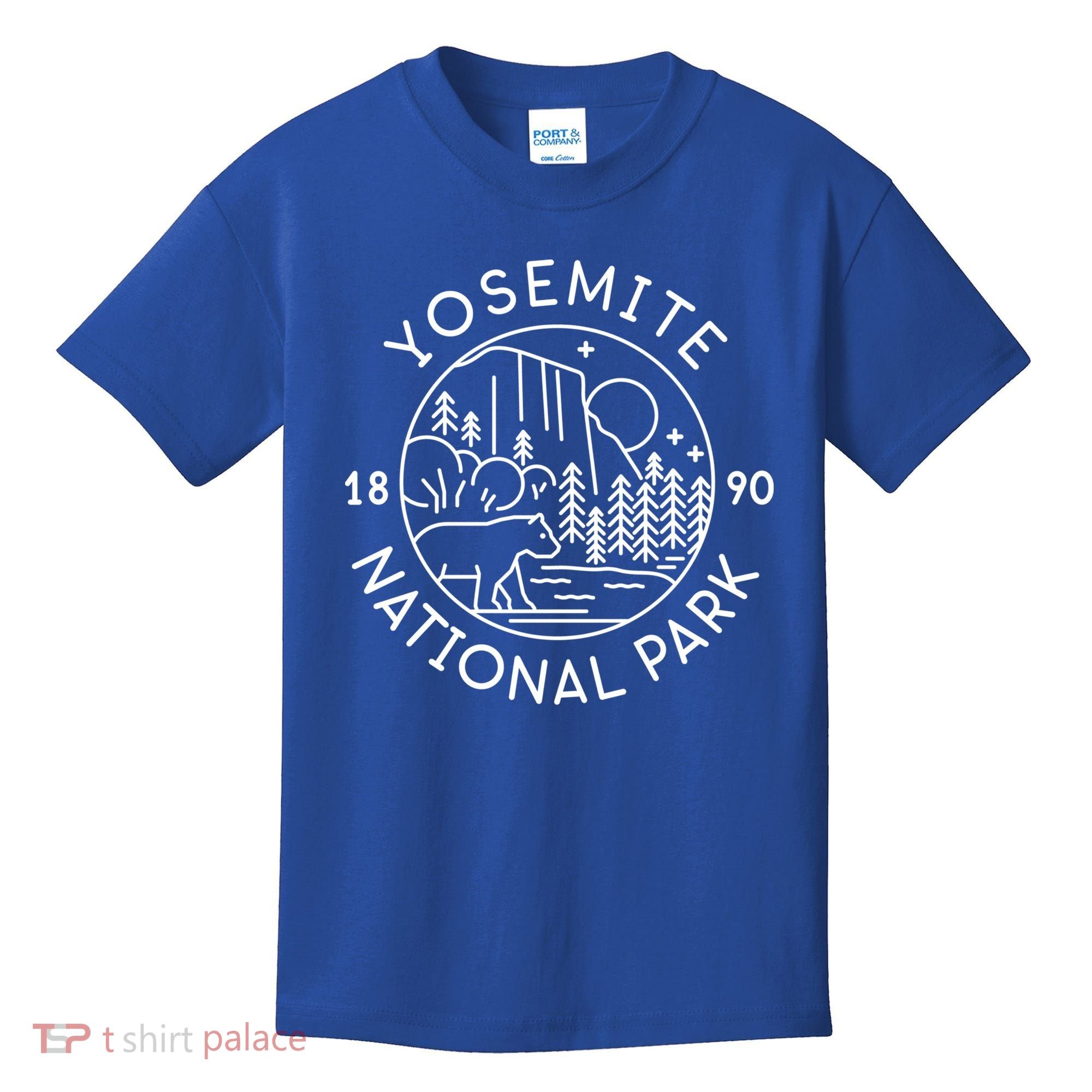 Yosemite National Park 1890 California Cute Gift Kids T-Shirt