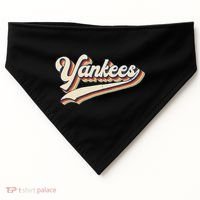 Yankee Name Retro Gift Sports Lover USA-Made Doggie Bandana thumb 0