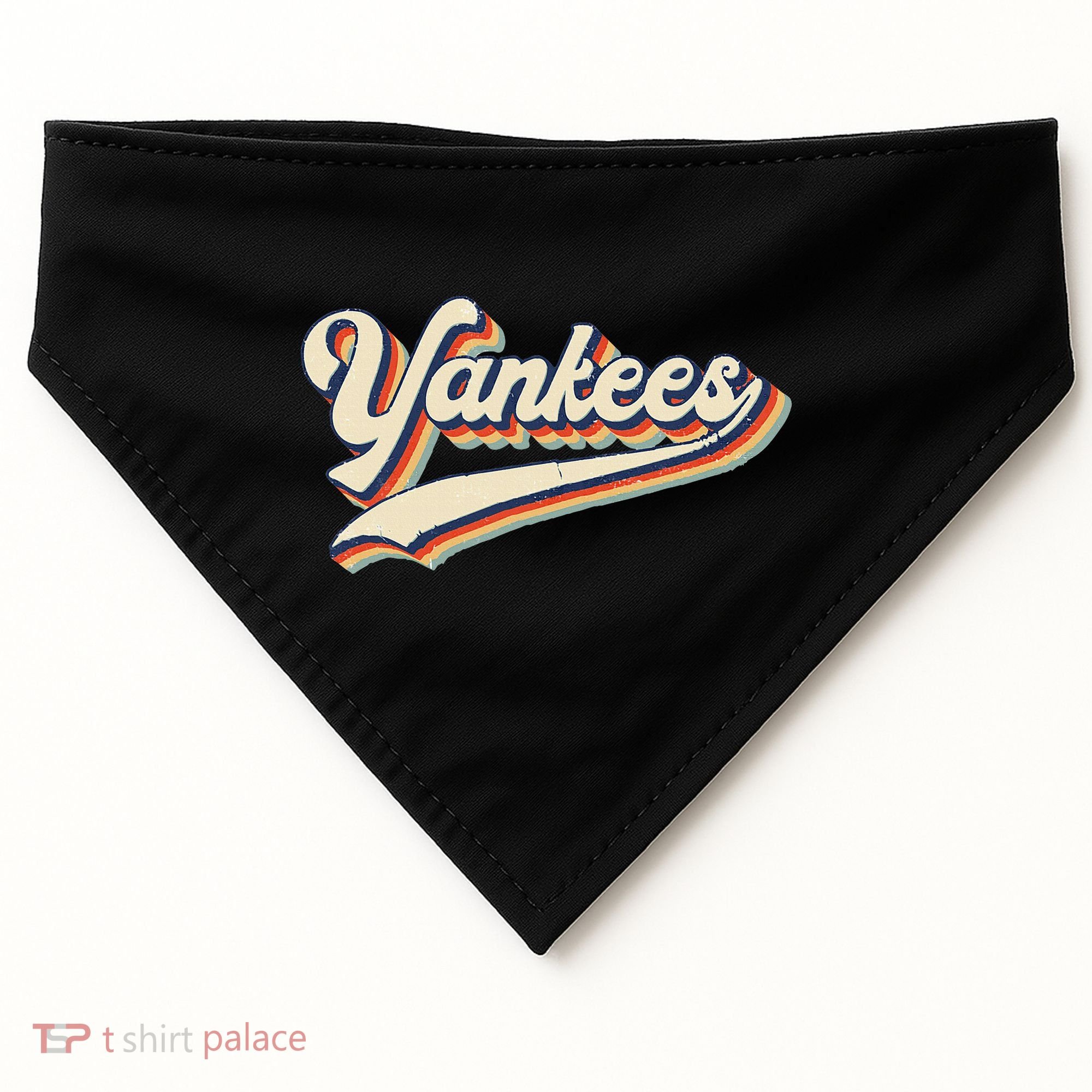 Yankee Name Retro Gift Sports Lover USA-Made Doggie Bandana