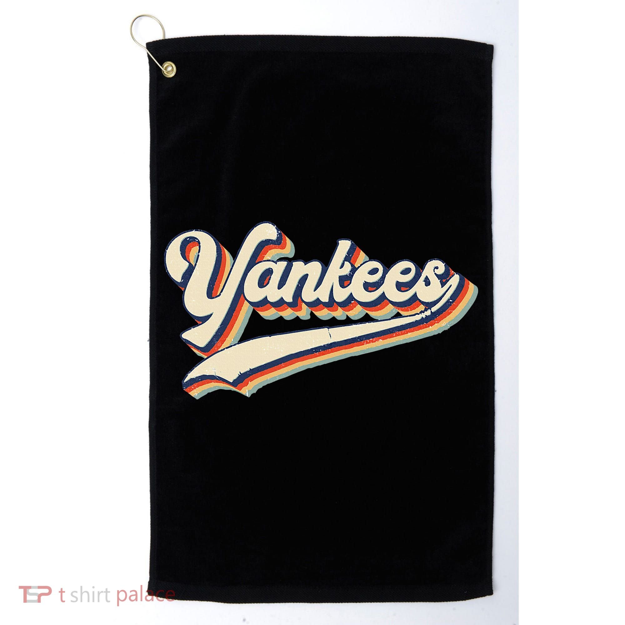Yankee Name Retro Gift Sports Lover Golf Towel
