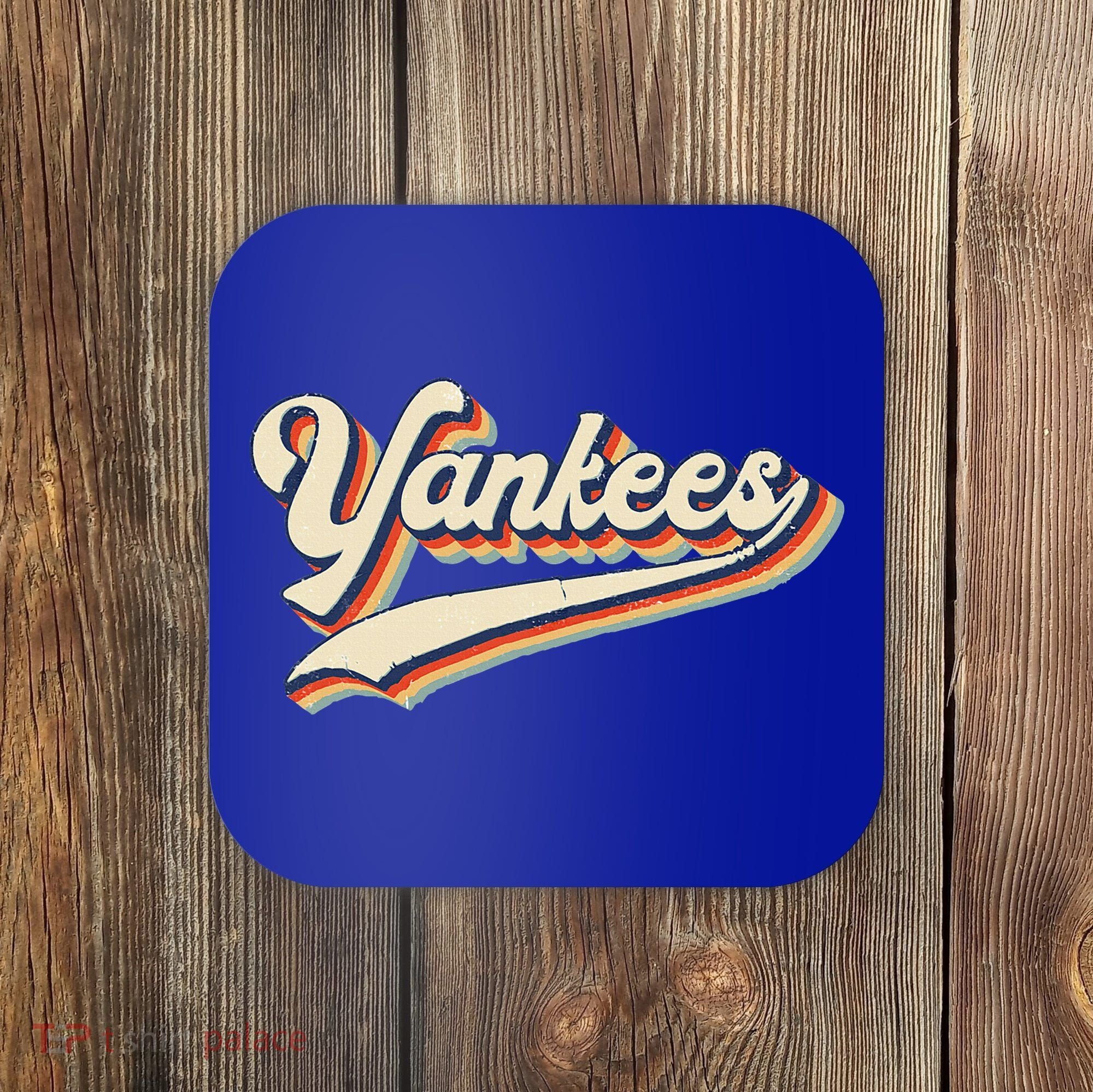 Yankee Name Retro Gift Sports Lover Coaster