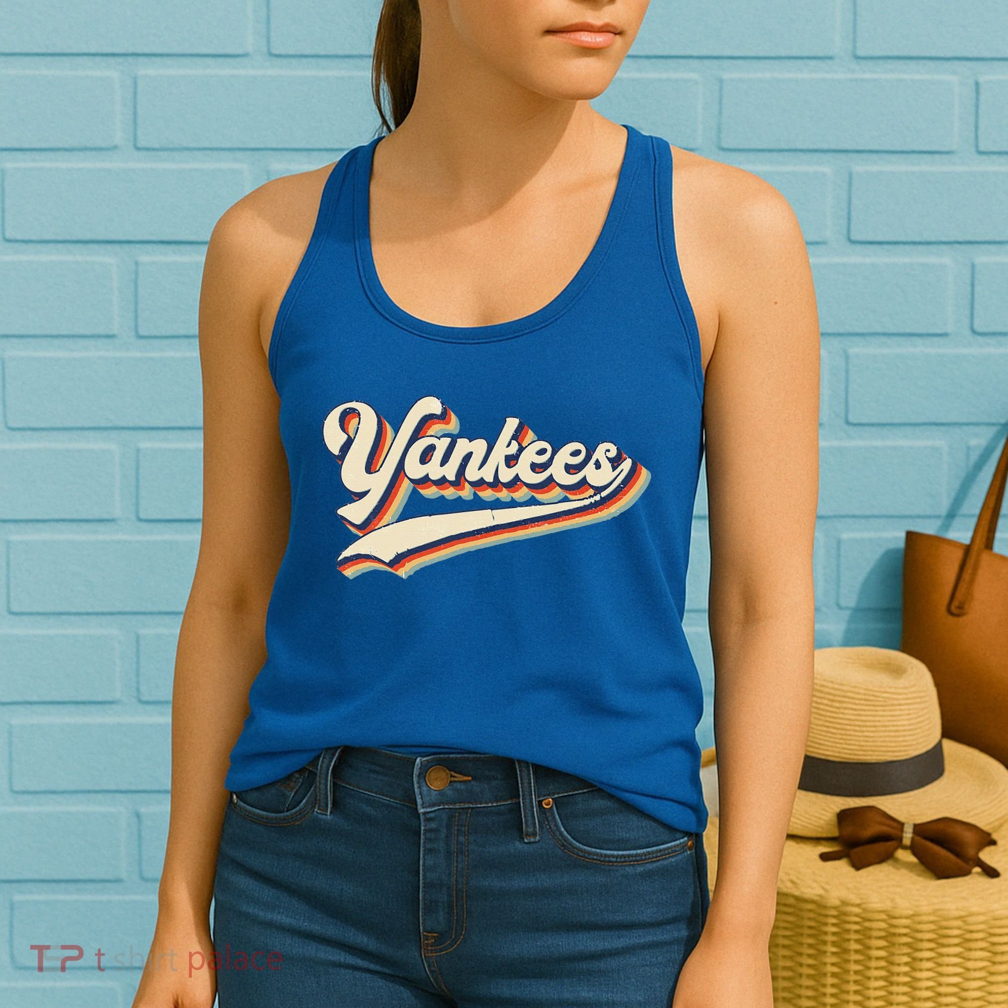 Yankee Name Retro Gift Sports Lover Women's Tank Top