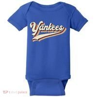 Yankee Name Retro Gift Sports Lover Baby Bodysuit thumb 0