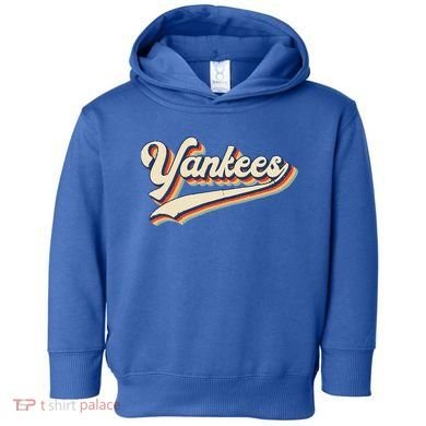 Yankee Name Retro Gift Sports Lover Toddler Hoodie