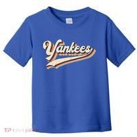 Yankee Name Retro Gift Sports Lover Toddler T-Shirt thumb 0