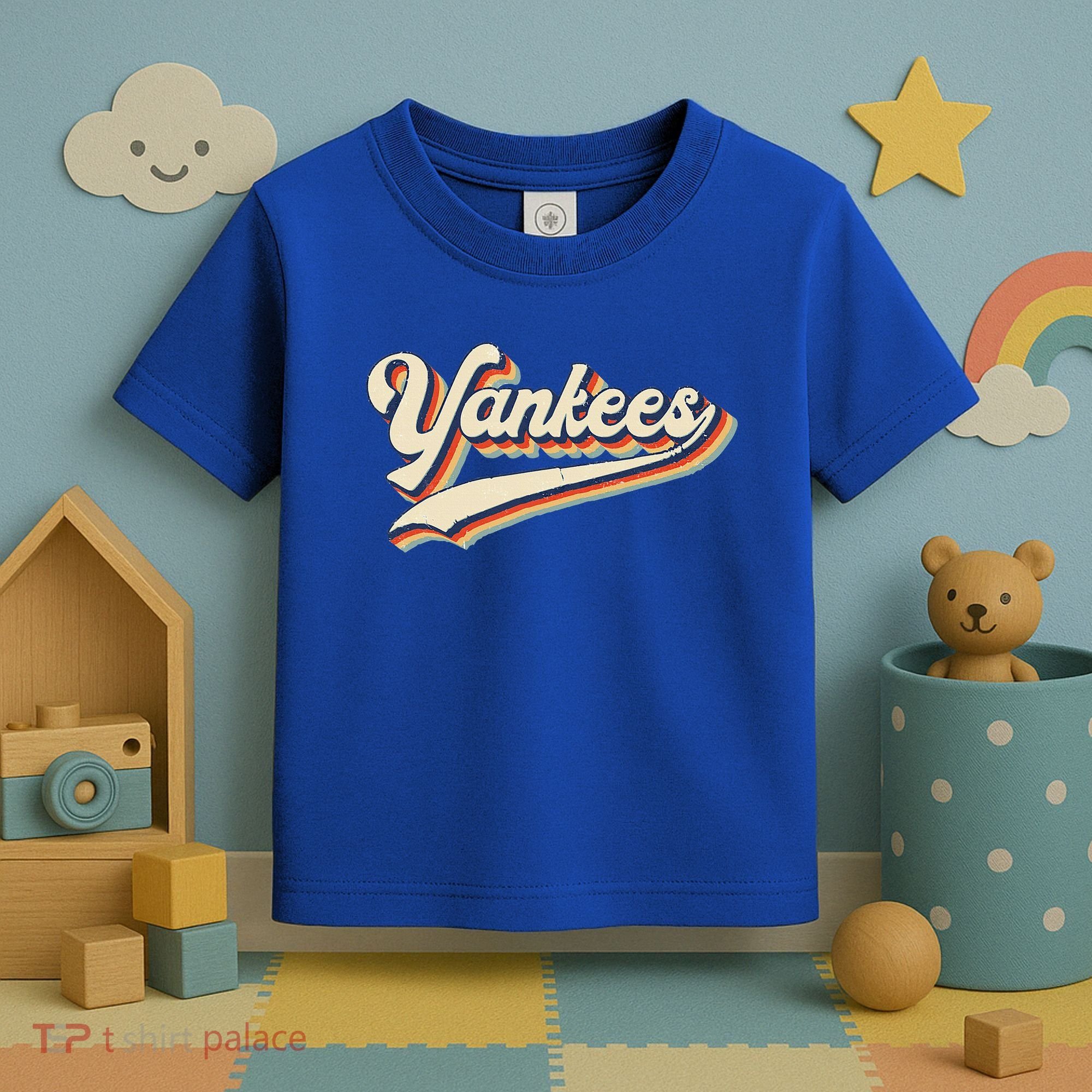 Yankee Name Retro Gift Sports Lover Toddler T-Shirt