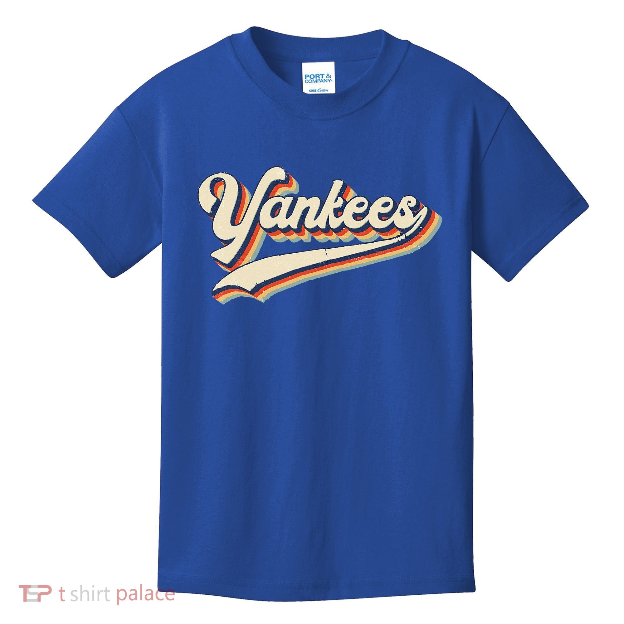 Yankee Name Retro Gift Sports Lover Kids T-Shirt