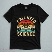 YAll Need Science Retro Teacher Student Funny Nerd Science T-Shirt thumb 5