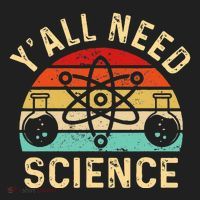 YAll Need Science Retro Teacher Student Funny Nerd Science Tumbler thumb 3