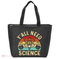 YAll Need Science Retro Teacher Student Funny Nerd Science Tote Bag thumb 0