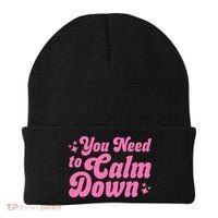 You Need To Calm Down Beanie thumb 0