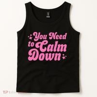 You Need To Calm Down Tank Top thumb 2