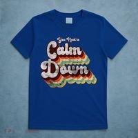 You Need To Calm Down Classic Retro Vintage Pride 80’s Gift T-Shirt thumb 5