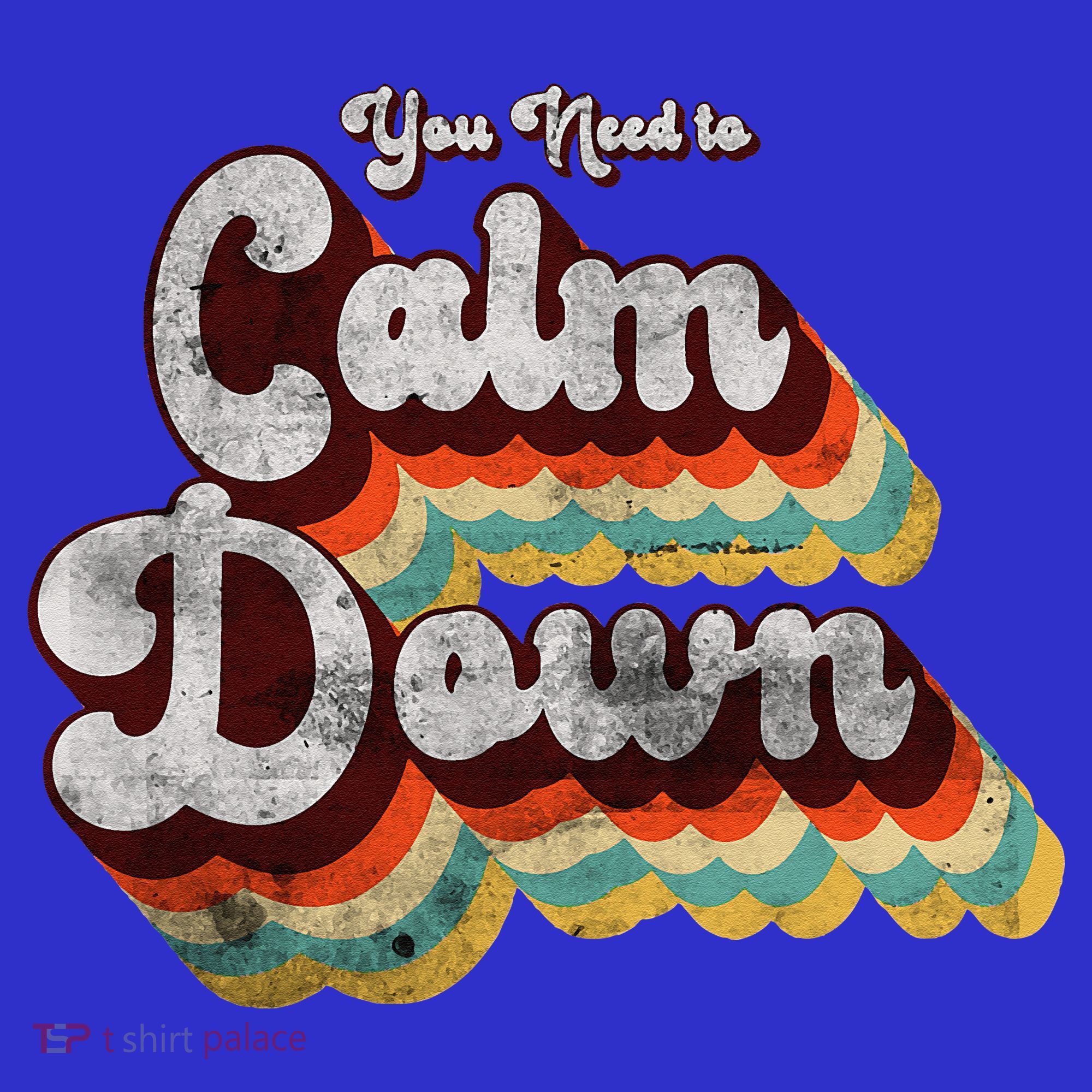 You Need To Calm Down Classic Retro Vintage Pride 80’s Gift T-Shirt