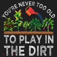 YouRe Never Too Old To Play In The Dirt Golf Towel thumb 3