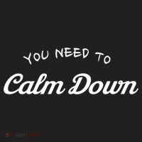 You Need To Calm Down Gift Golf Towel thumb 3