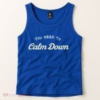 You Need To Calm Down Gift Tank Top thumb 2