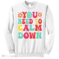You Need To Calm Down Sweatshirt thumb 0