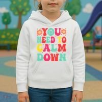 You Need To Calm Down Kids Hoodie thumb 3