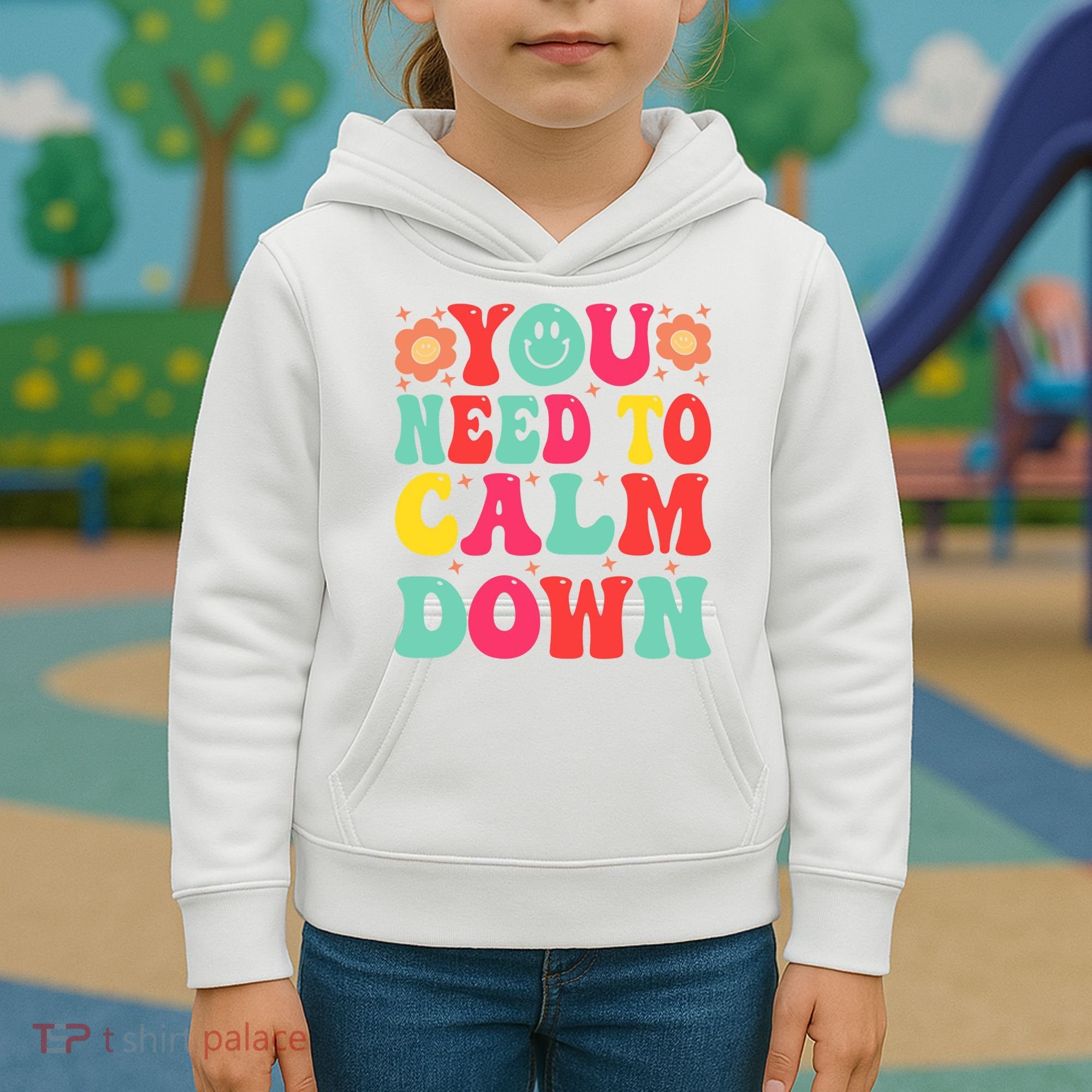 You Need To Calm Down Kids Hoodie