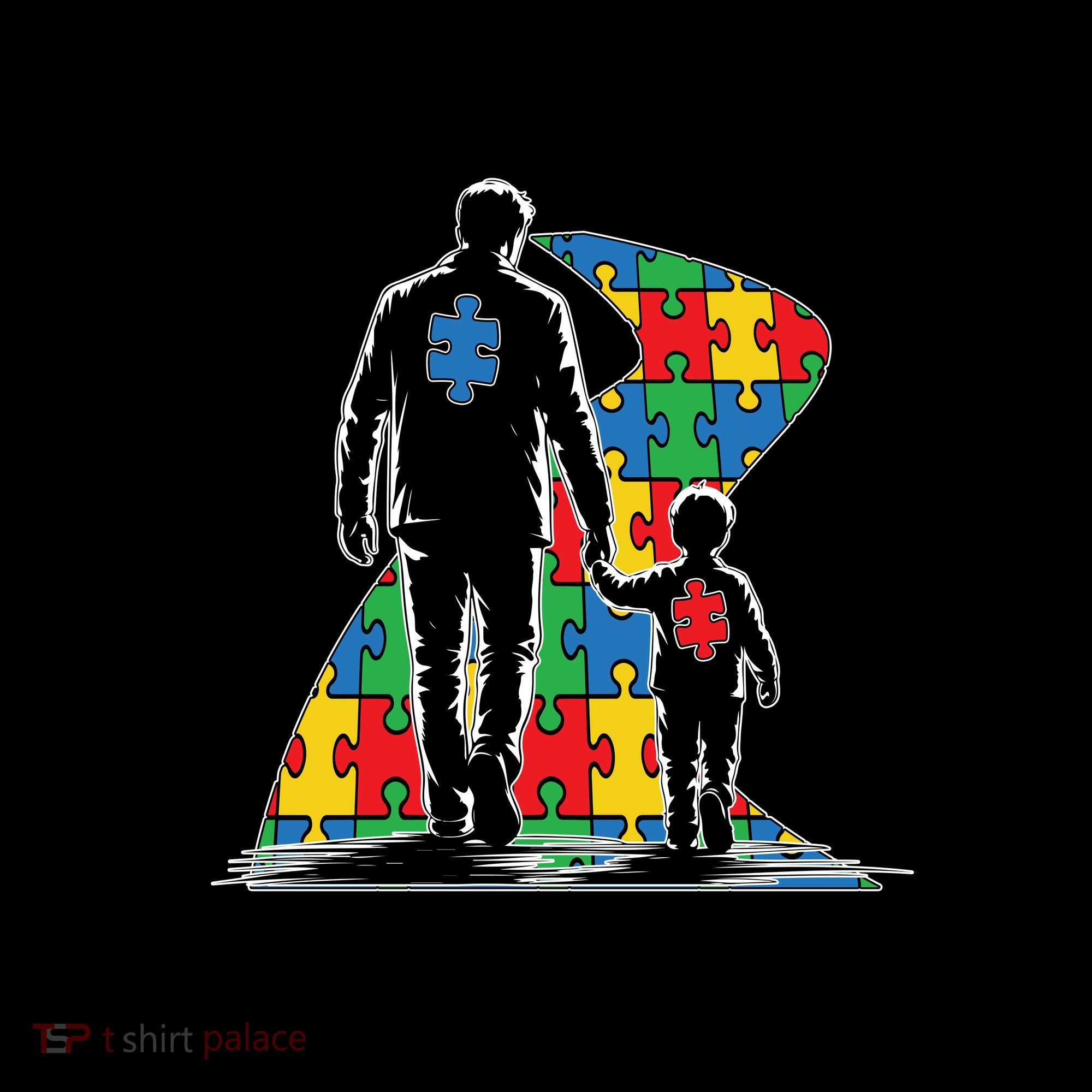 You'll Never Walk Alone Autism Awareness Dad Coffee Mug