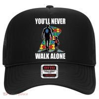 You'll Never Walk Alone Autism Awareness Dad Hat thumb 0