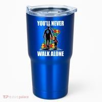 You'll Never Walk Alone Autism Awareness Dad Tumbler thumb 0