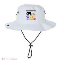 Youll Never Walk Alone Autism Awareness Elephant Bucket Hat thumb 0