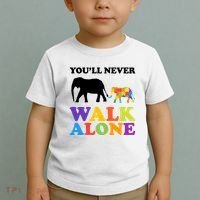 Youll Never Walk Alone Autism Awareness Elephant Toddler T-Shirt thumb 2