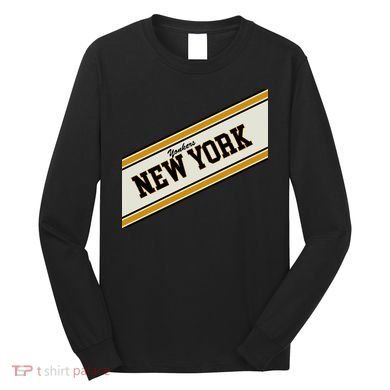 Yonkers New York Varsity Logo Long Sleeve Shirt