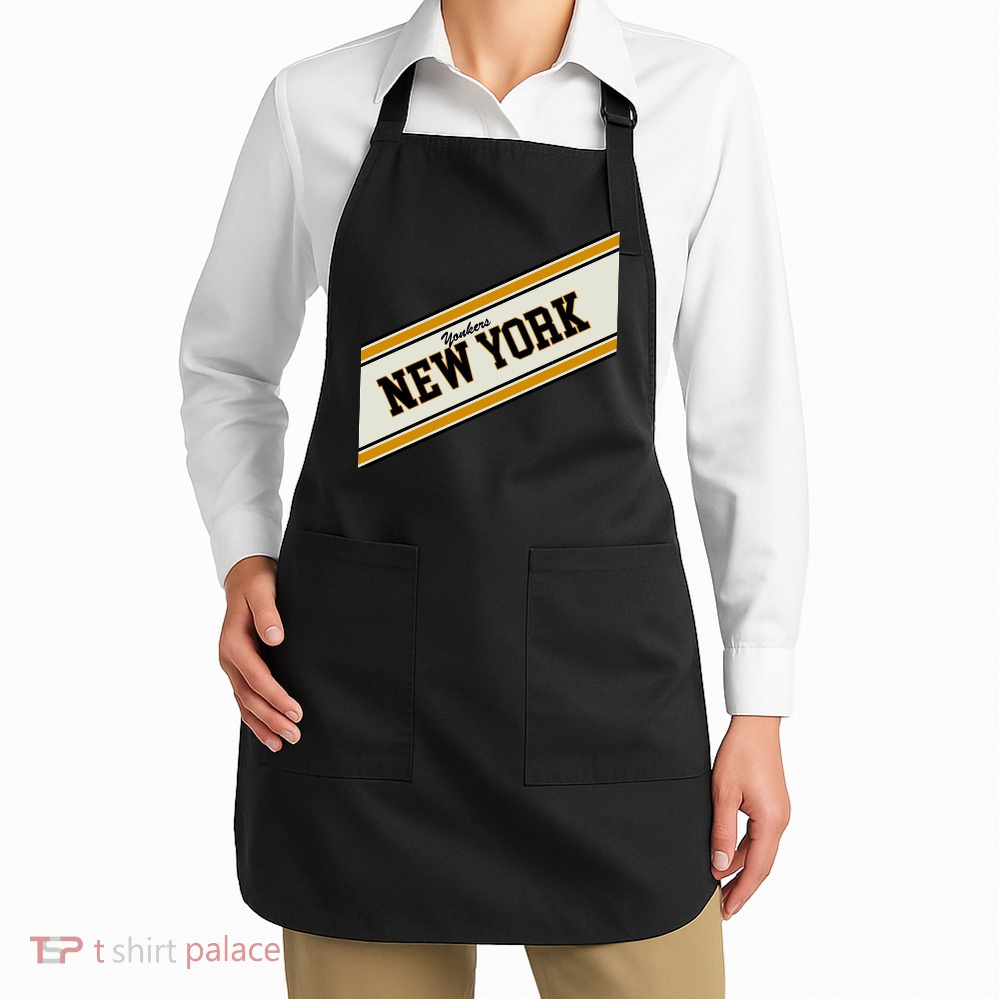 Yonkers New York Varsity Logo Apron