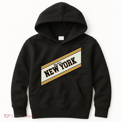 Yonkers New York Varsity Logo Kids Hoodie