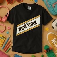 Yonkers New York Varsity Logo Kids T-Shirt thumb 3