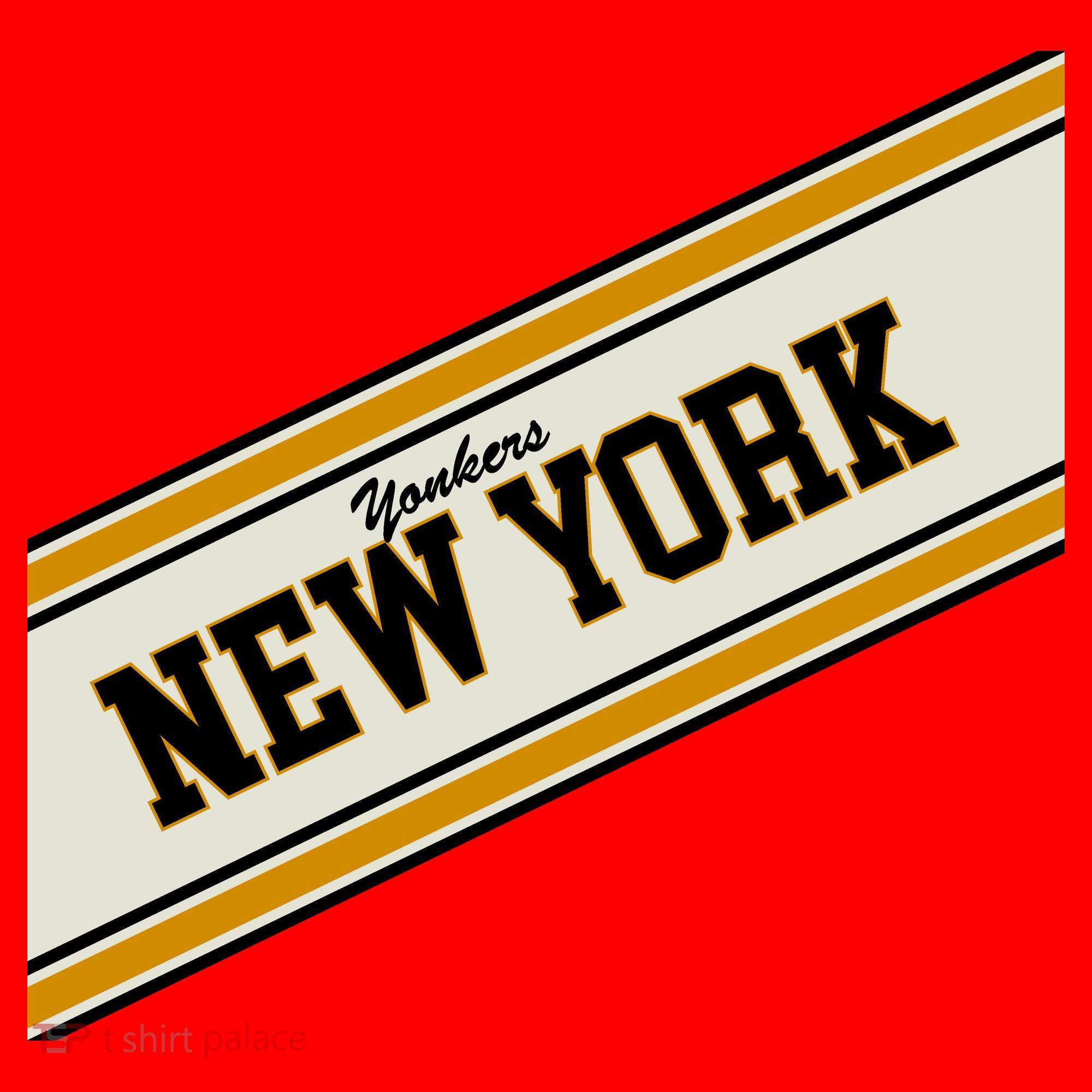 Yonkers New York Varsity Logo Santa Hat