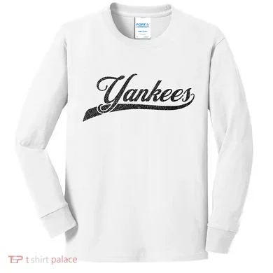 Yankee Nickname Kids Long Sleeve Shirt