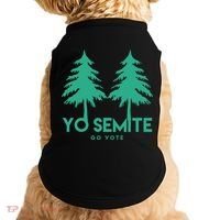 Yo Semite Go Vote Anti Trump Doggie Tank thumb 0