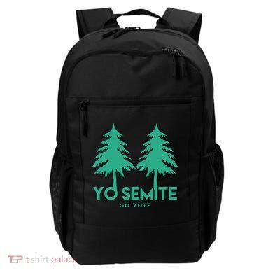 Yo Semite Go Vote Anti Trump Backpack