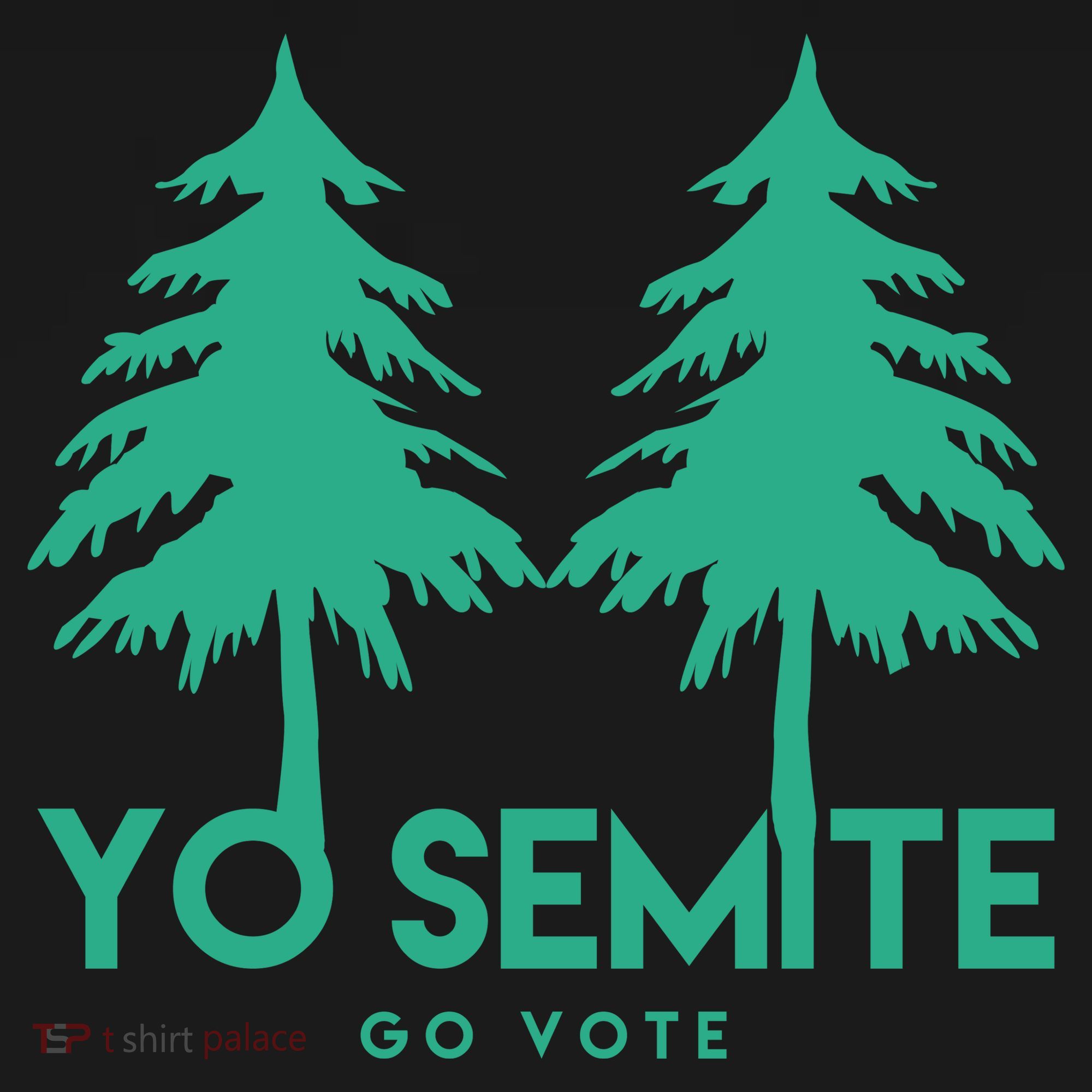 Yo Semite Go Vote Anti Trump Bucket Hat