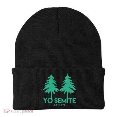 Yo Semite Go Vote Anti Trump Beanie