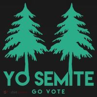Yo Semite Go Vote Anti Trump Ornament thumb 1