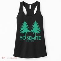 Yo Semite Go Vote Anti Trump Women's Tank Top thumb 0