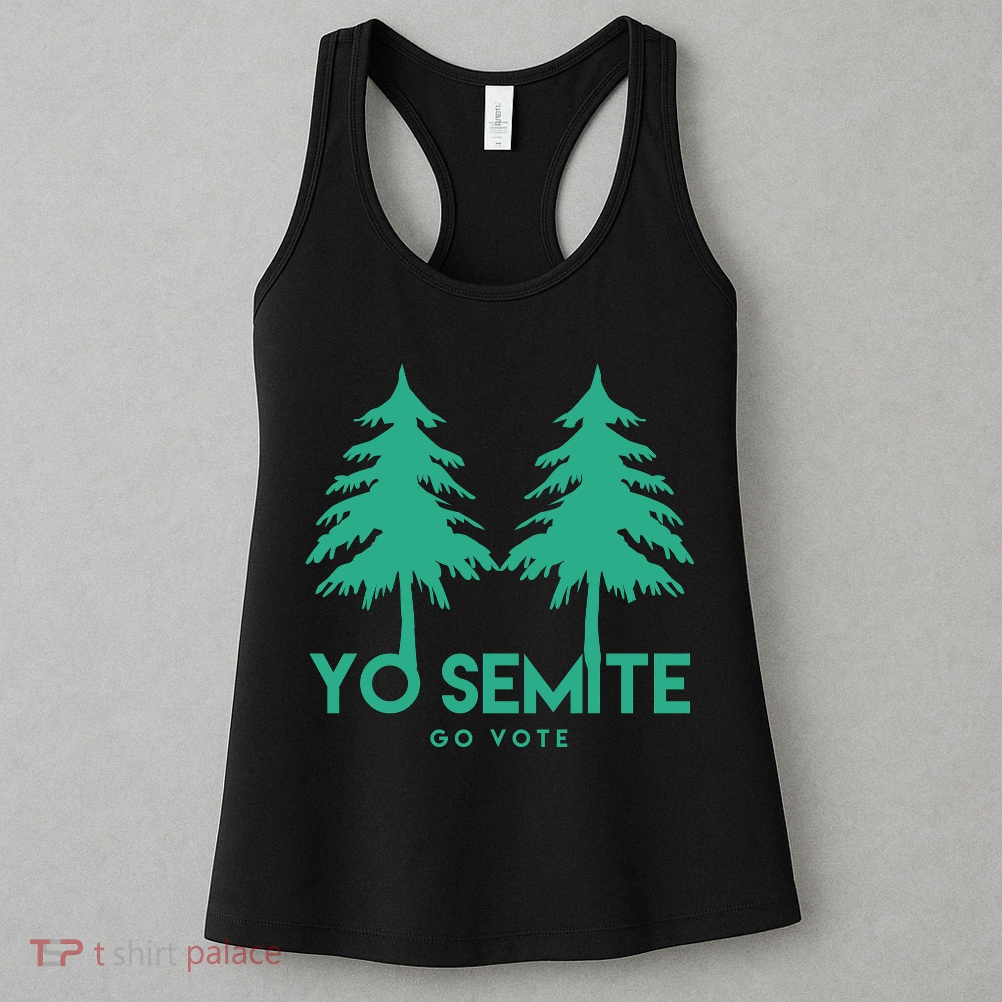 Yo Semite Go Vote Anti Trump Women's Tank Top