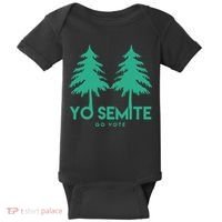 Yo Semite Go Vote Anti Trump Baby Bodysuit thumb 0